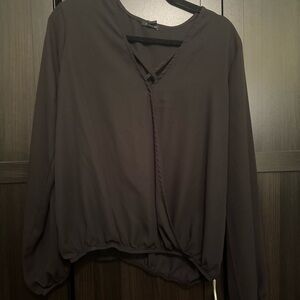 Rue21 Black Long Sleeve Blouse​